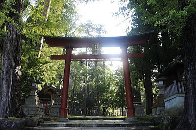 大瀧神社・岡太神社の鳥居